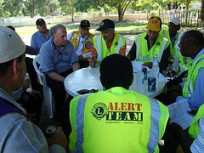 Lions Alert Team in Haiti